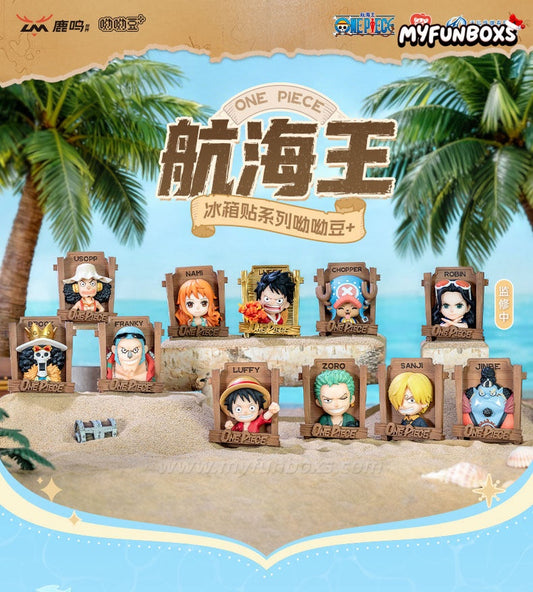 One Piece Series Fridge Magnet Blind Box