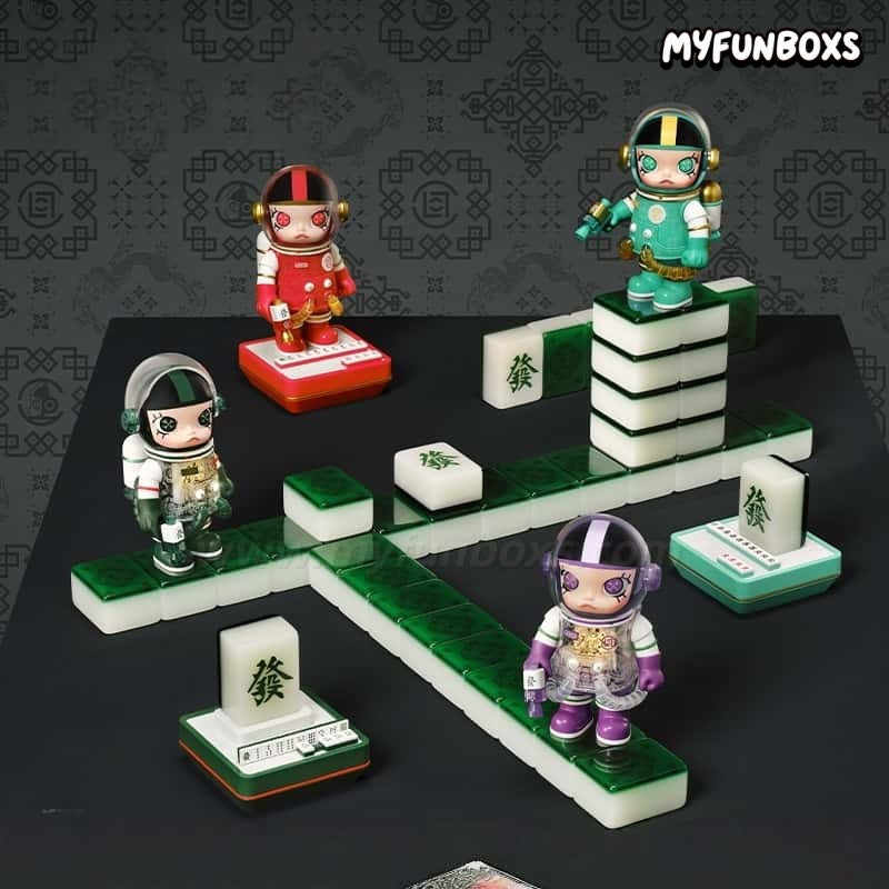 POP MART MEGA SPACE MOLLY × CLOT  Winning at the top Model Kit Series Blind Box (PRE-ORDER)