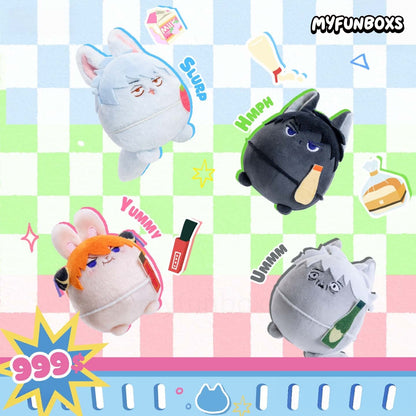GONG Gintama Tamago Squishy Plush Keychain