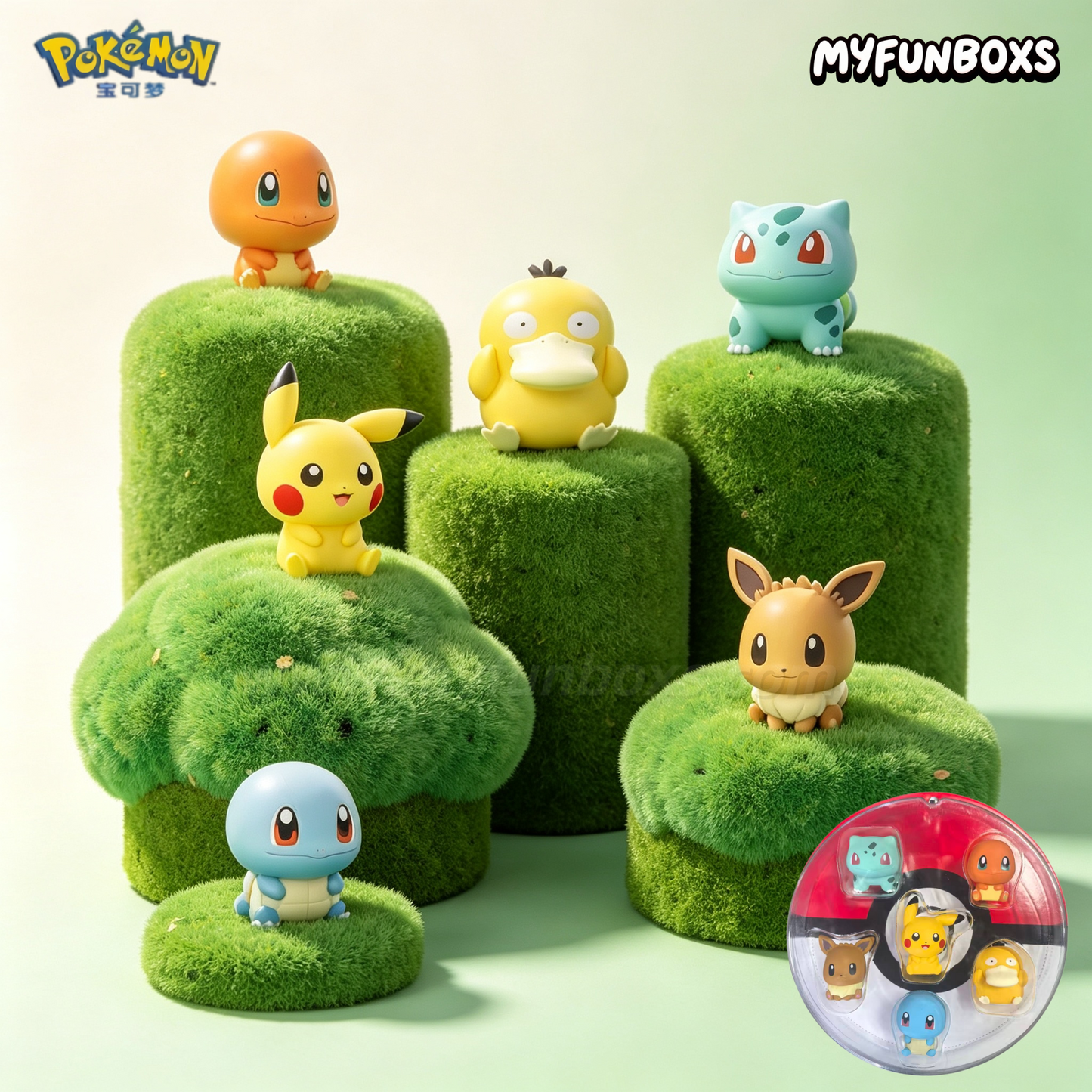 Pokémon Palmsize Wonders Vol.1 display set