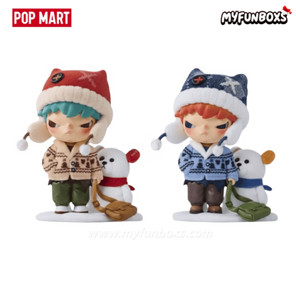 POP MART Hirono Before the Snow Melts Series Figure Hanging Card