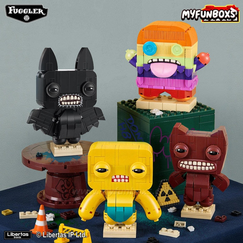 Fuggler MAX Monster Teeth Model Building Block Set