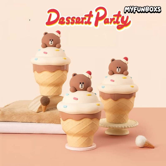 LINE FRIENDS Brown Dessert Party Series Scented Candle