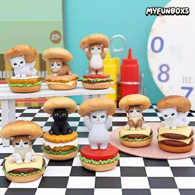 Mofusand GPS Box Hamburger Meow Blind Box