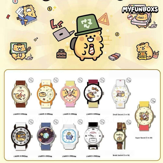 JOYFUN Bugcat Capoo Chosen Worker Series Watch Blind Box