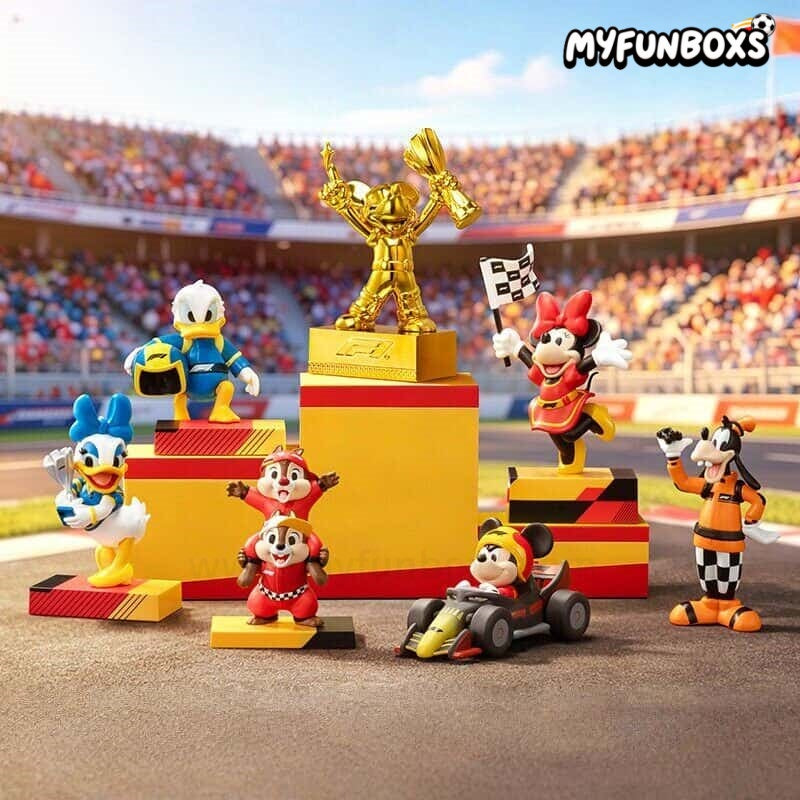 Disney Mickey & Friends F1 Racing Days Series Figure blind box