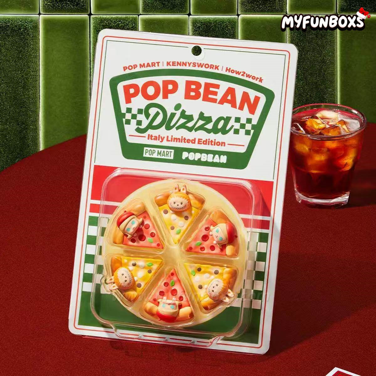 POP MART Pizza Series Limited Figure Hanging Card (Italy Exclusive)