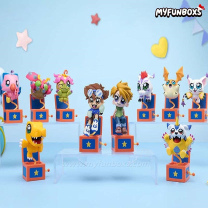 Bandai BN FIGURE Q Digimon Takekubo Okawa Collaboration Blind Box