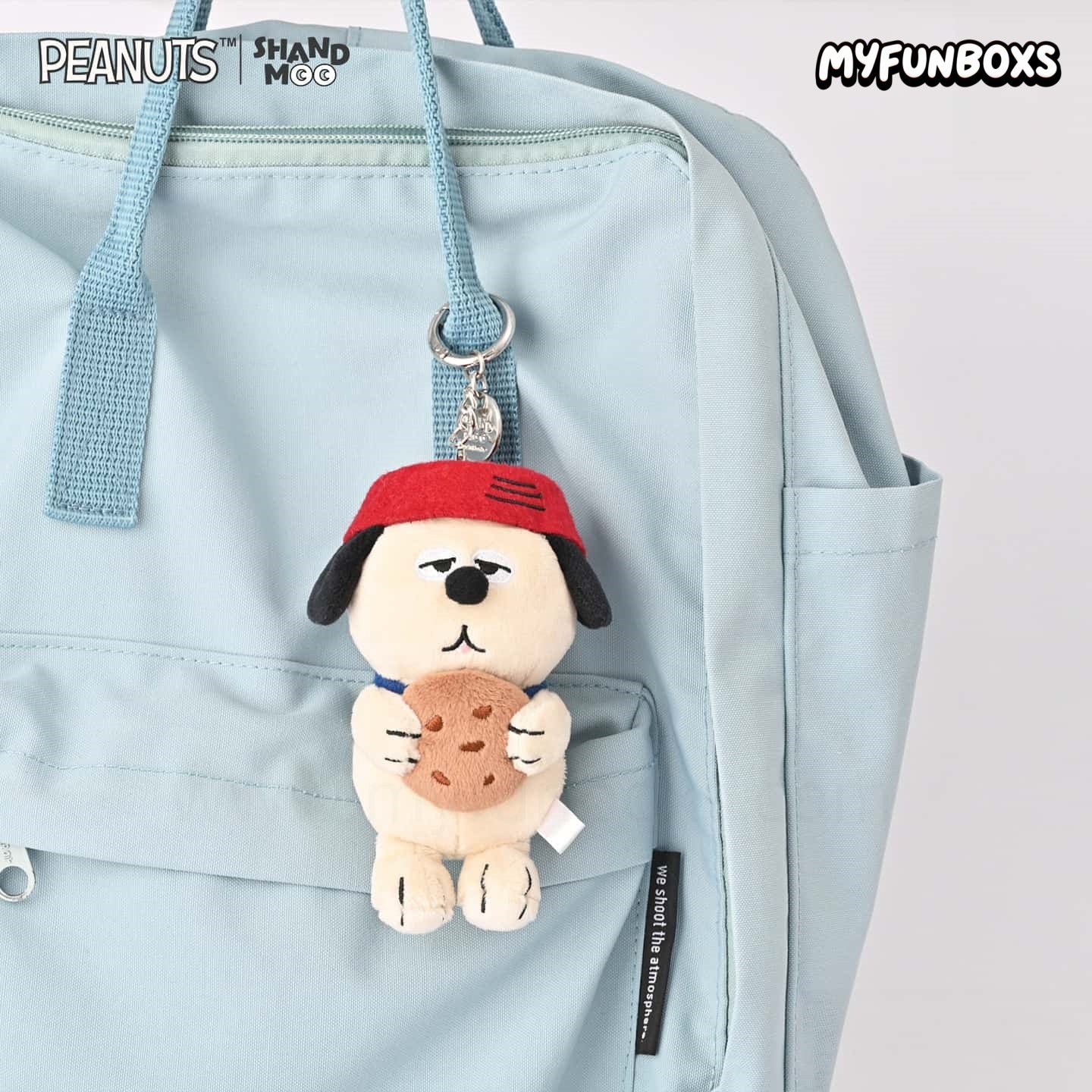 Peanuts On the Road Series plush keychain