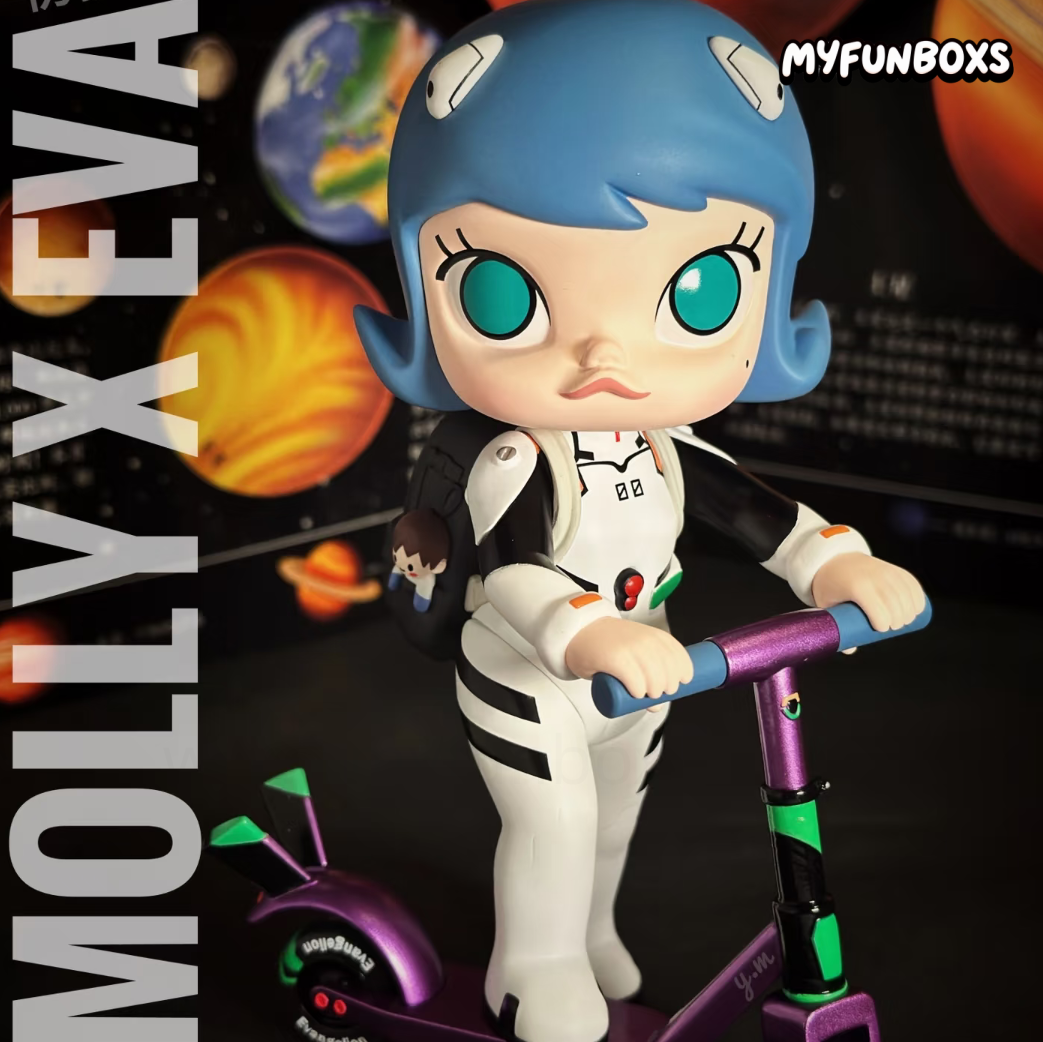POP MART Molly × EVA Collaboration Figure