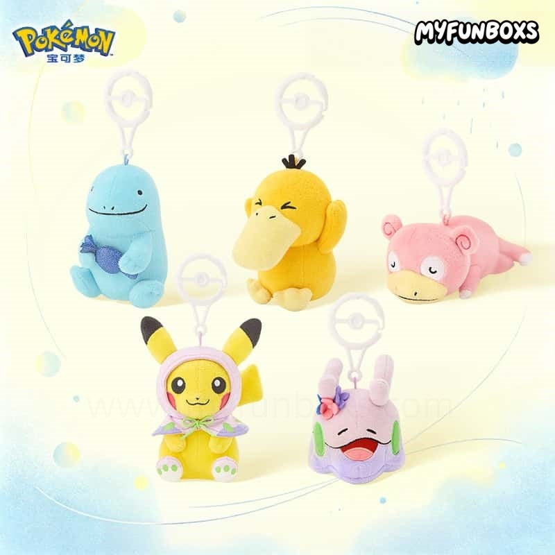 Pokémon Cloud Nine Series Plush Keychain