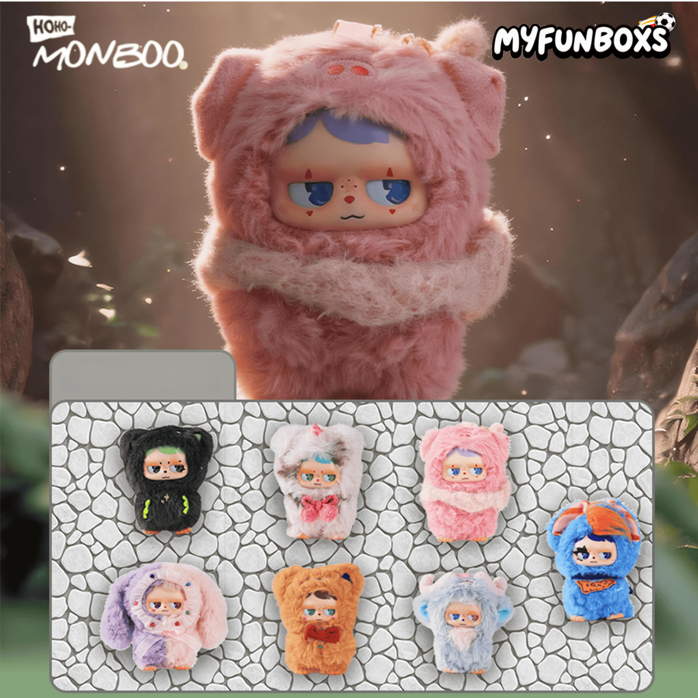 MONBOO Unknown Creature Series Plush Blind Box