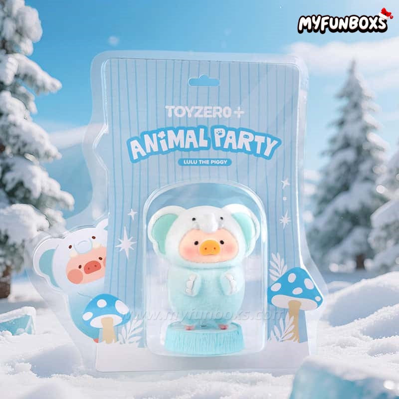 LuLu the Piggy Animal Party Series – Alpine Elephant Figure Hanging Card(China Exclusive)