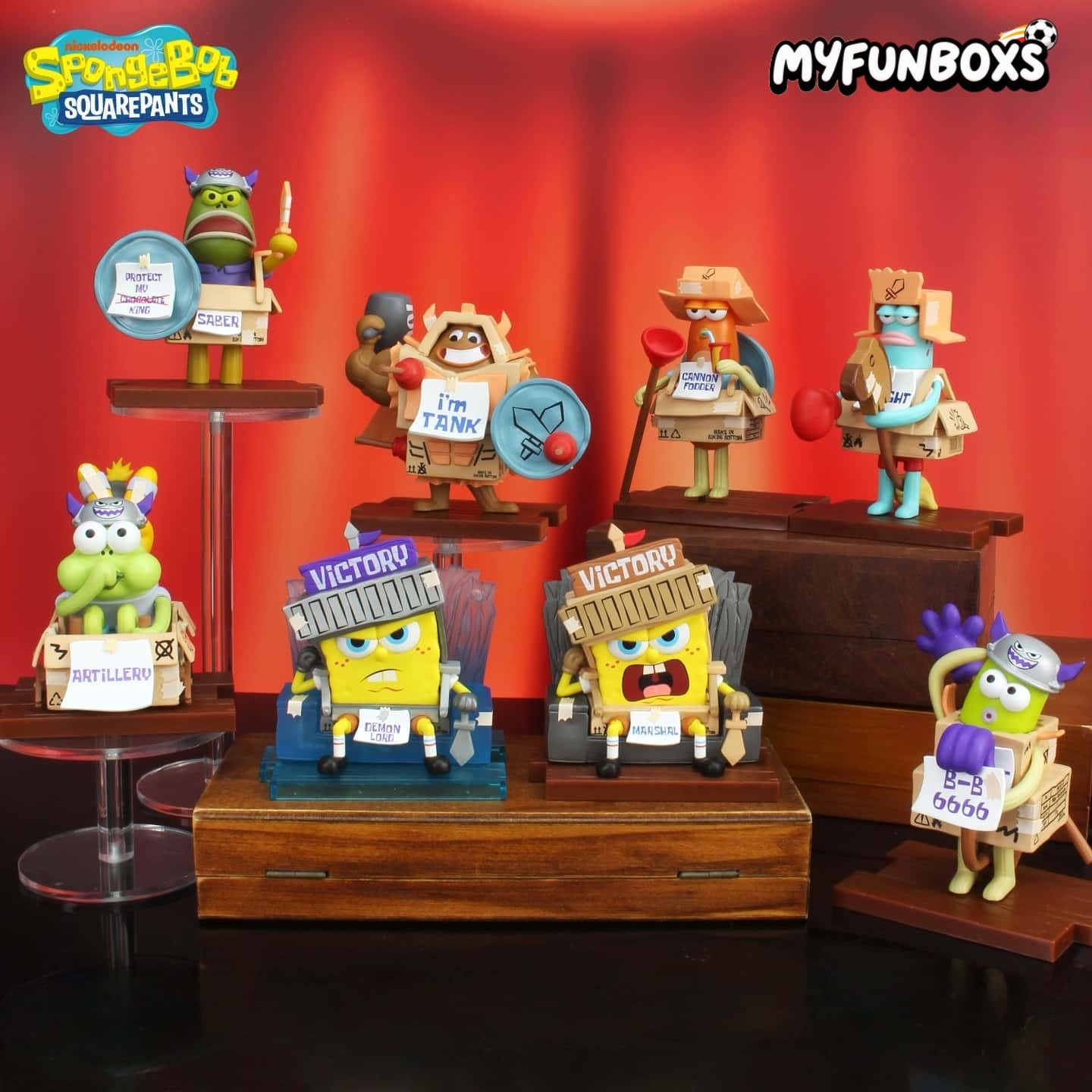 SpongeBob SquarePants Warrior Stage Series 2 Blind Box