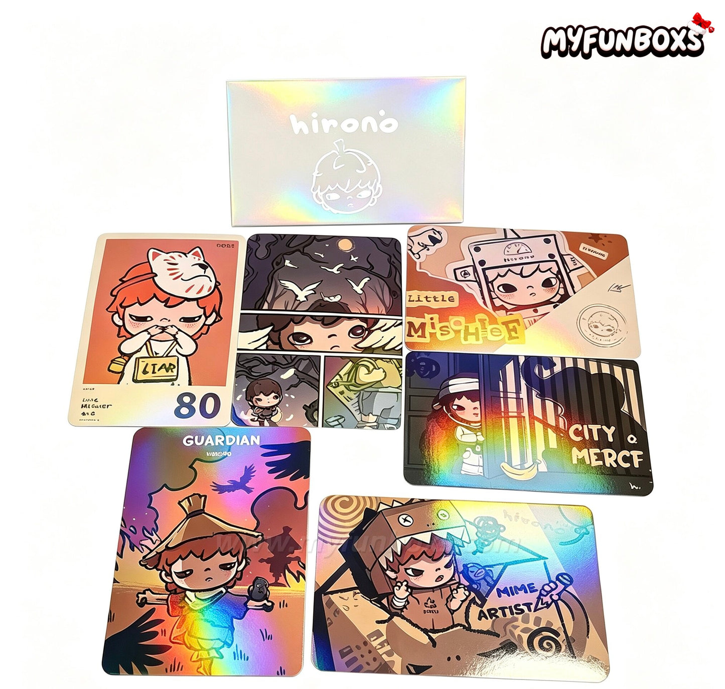 POP MART Hirono Postcard Set
