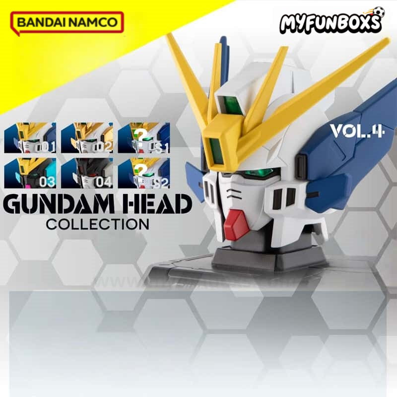 Bandai Namco Gundam Head Collection V4 Series Figure Blind Box