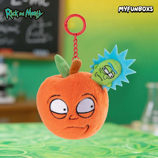 Rick and Morty Wormy Apple Plush Bag Charm