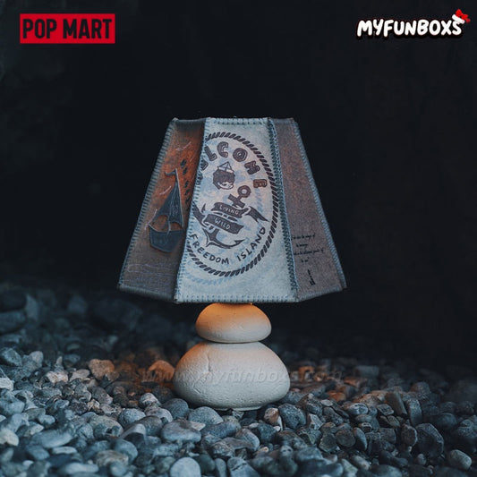POP MART Hirono Living Wild Series stacked stone lantern