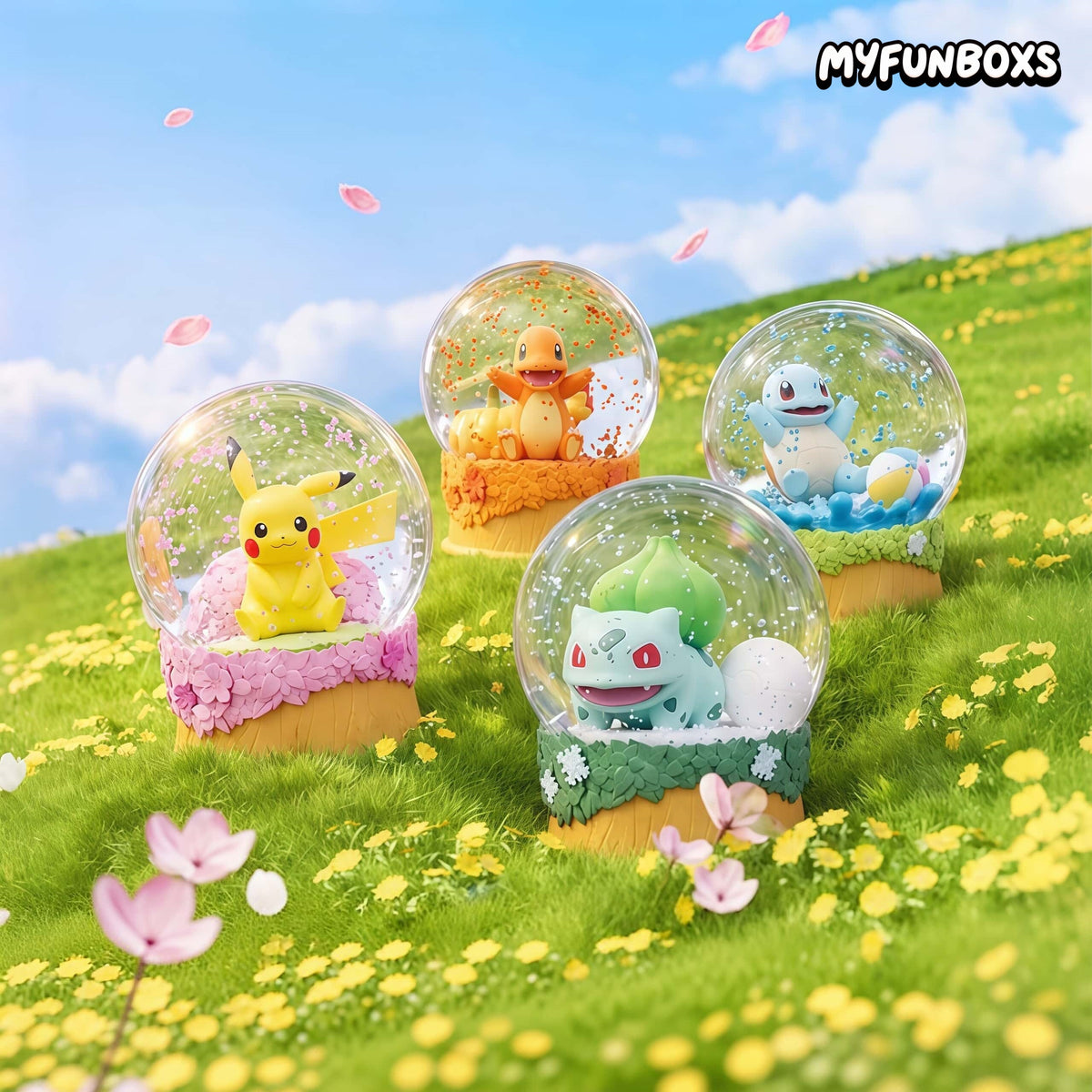 Pokémon Nature & Seasons Crystal Ball Series Figurine Blind Box
