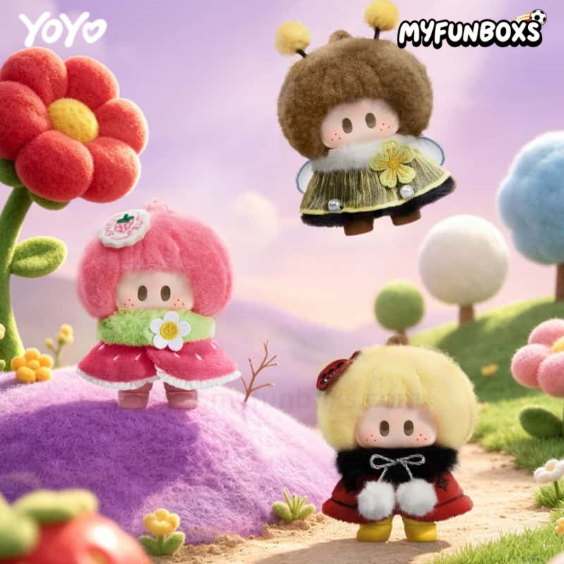 YOYO Flower Fantasy Series vinyl plush blind box