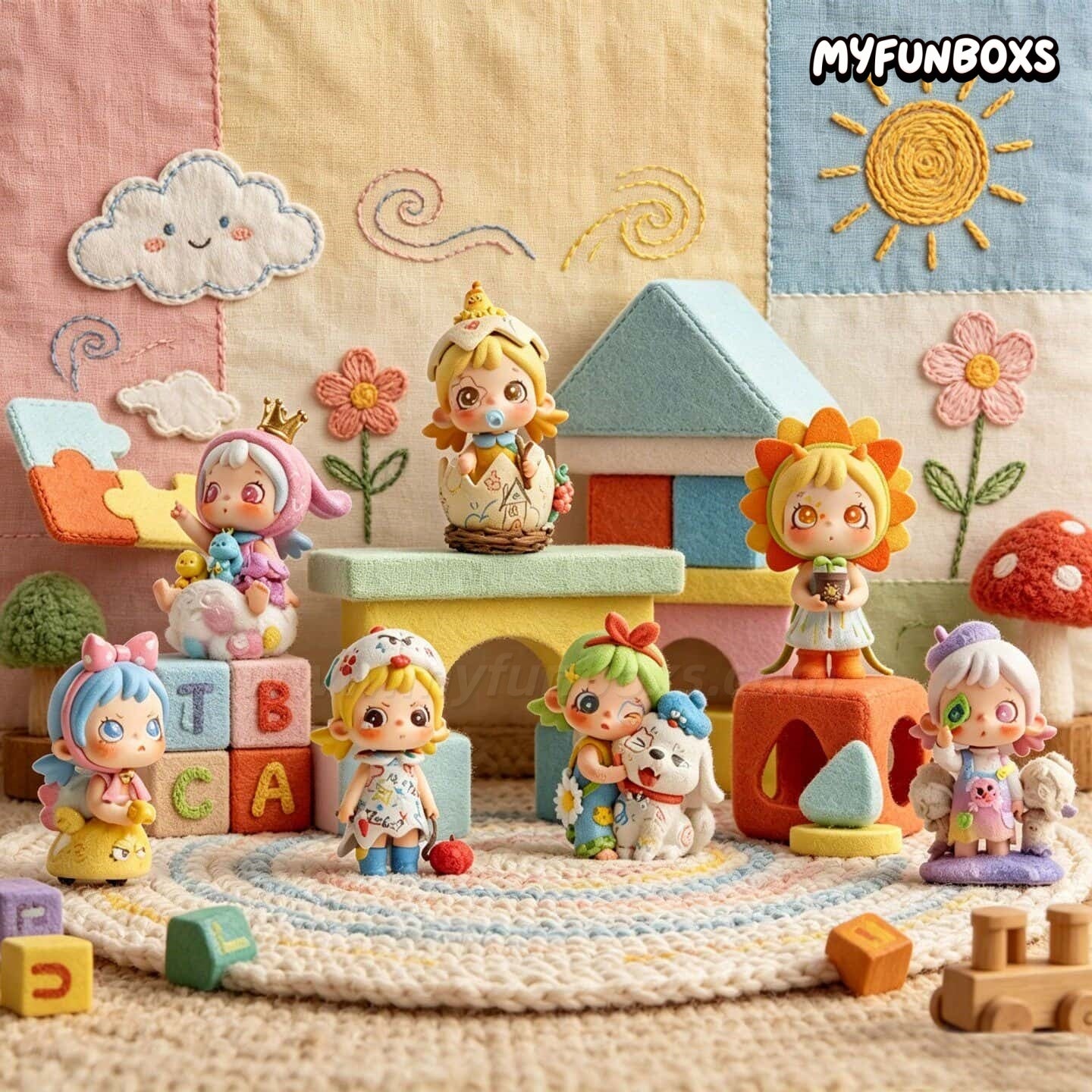 POP JOY TUAYA Graffiti Diary Series vinyl figure blind box