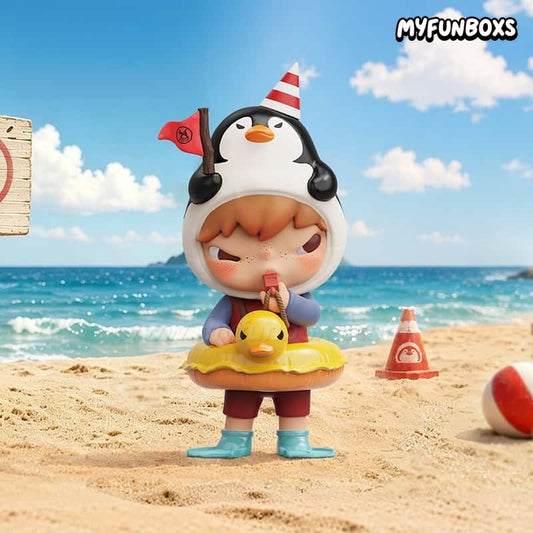 POP MART Hirono Penguin Life guard Figurine Hanging Card (PRE-ORDER)