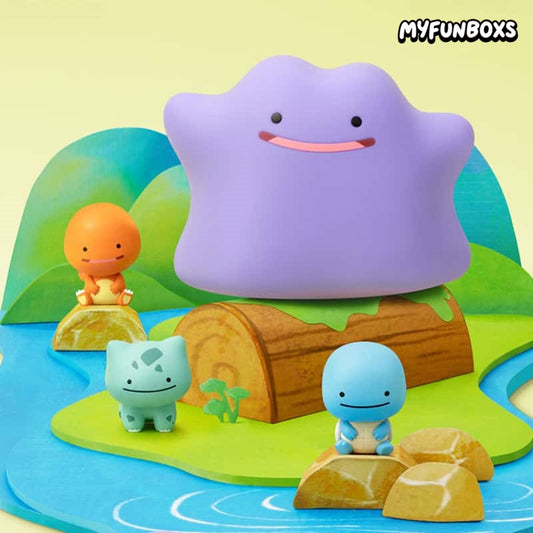 Pokemon Ditto Qface Series Mini Figures Blind Box