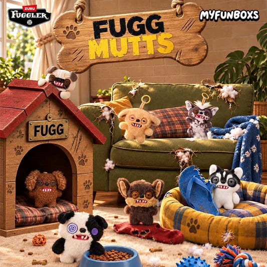 Fuggler Fugg Mutts Series plush keychain blind box (PRE-ORDER)