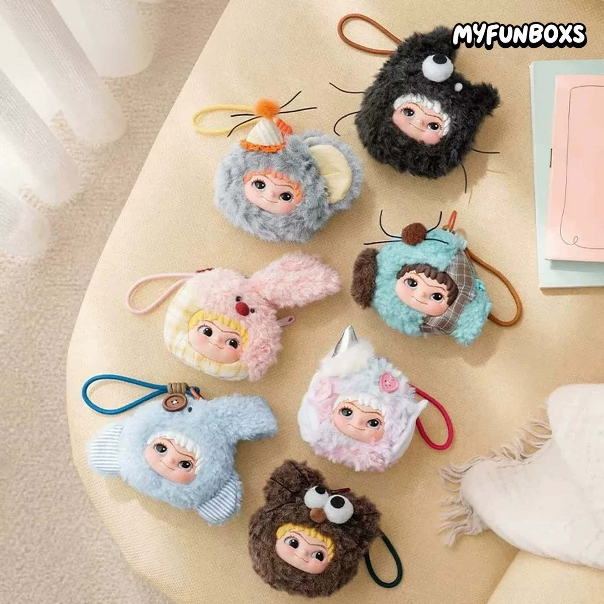WAKUKU Weird Friends Series Plush Bag Blind Box(PRE-ORDER)