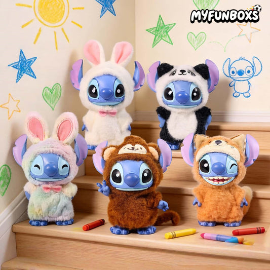 Disney Stitch Jungle Animal Plush Blind Box