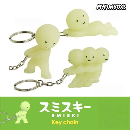 SMISKI glow-in-the-dark keychain