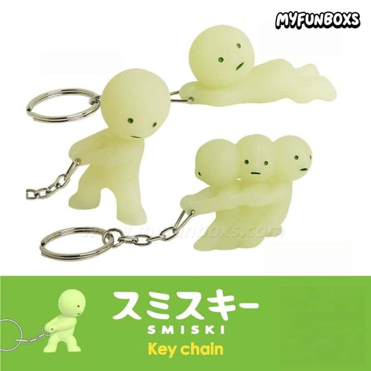 SMISKI glow-in-the-dark keychain