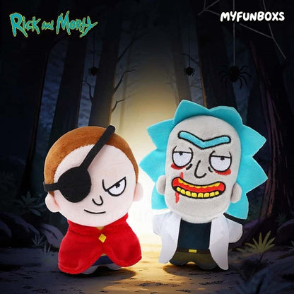 Rick and Morty Monochrome Universe Series Plush Charm