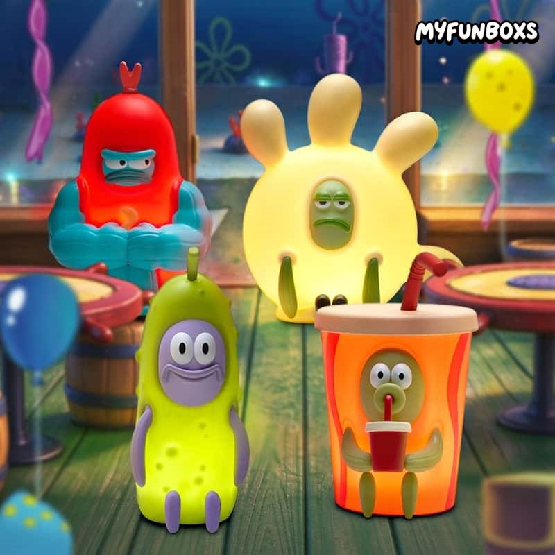 Bikini Bottom Residents Party Series Night Light Blind Box
