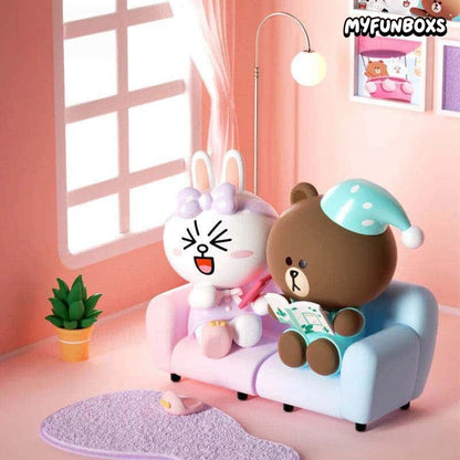 LINE FRIENDS Leisure Holiday Series Figure Blind Box