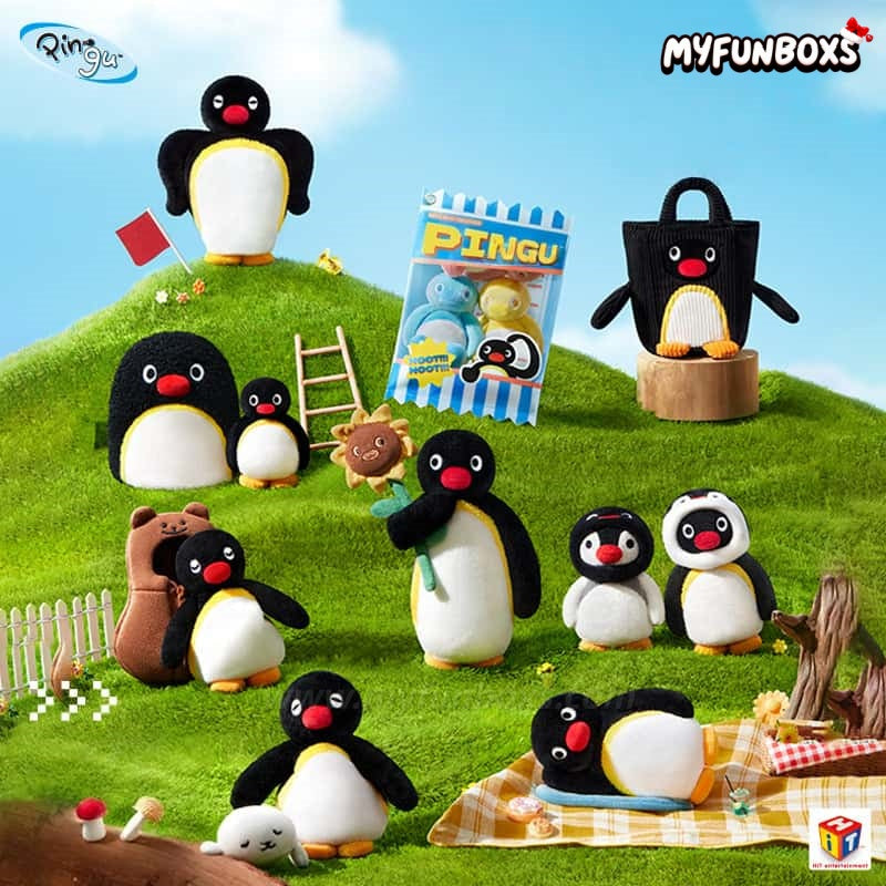 Pingu MINI MEME Series Plush Pendant Blind Box