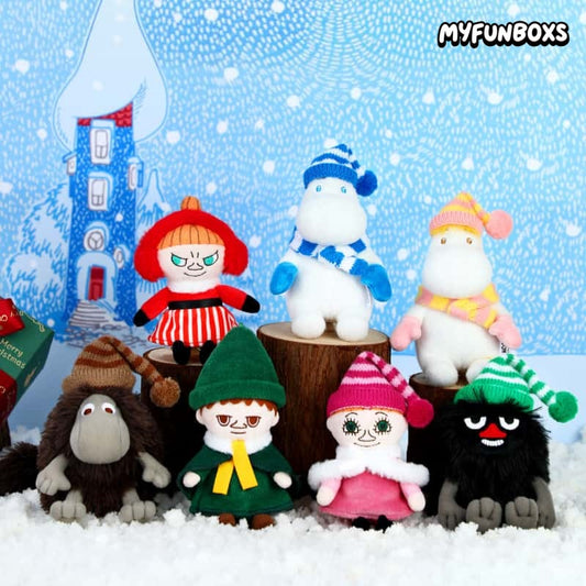 Moomin Winter Series plush keychain blind box