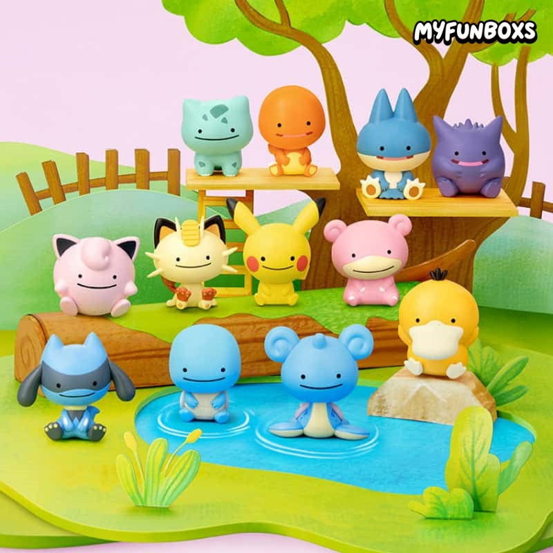 Pokemon Ditto Qface Series Mini Figures Blind Box