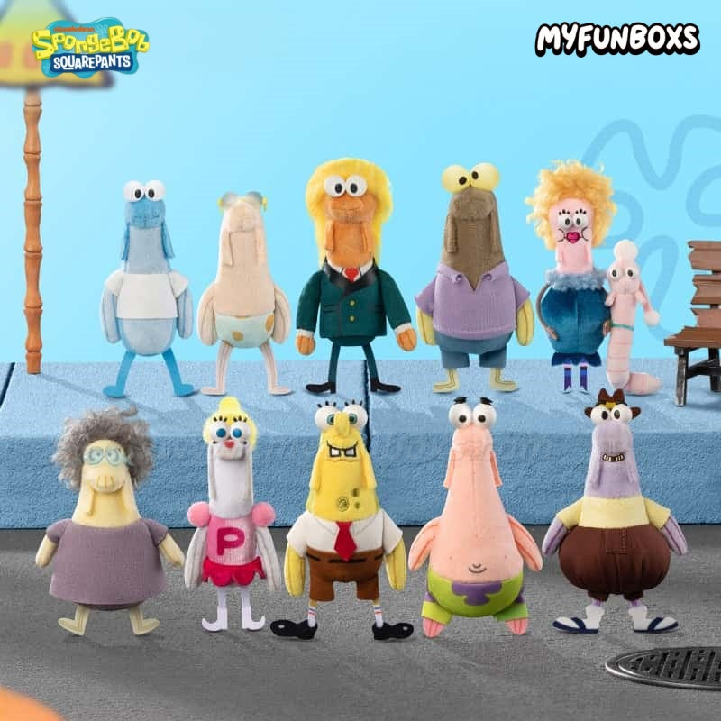 Bikini Bottom Anchovies Buddies series plush charm blind box