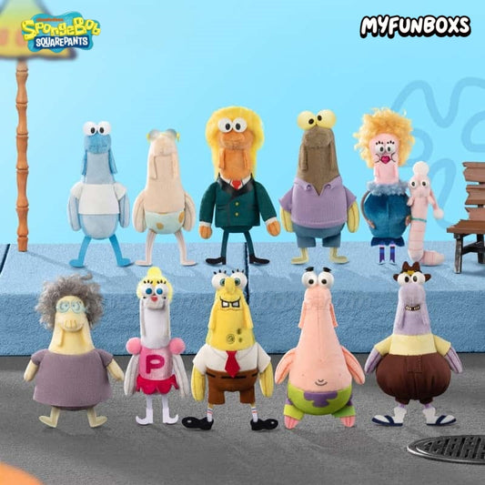 Bikini Bottom Anchovies Buddies series plush charm blind box
