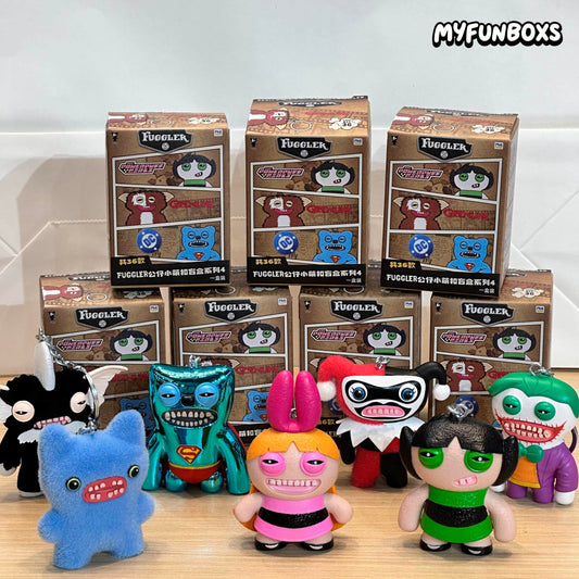 Funny Ugly Monster Hero Keychain Blind Box