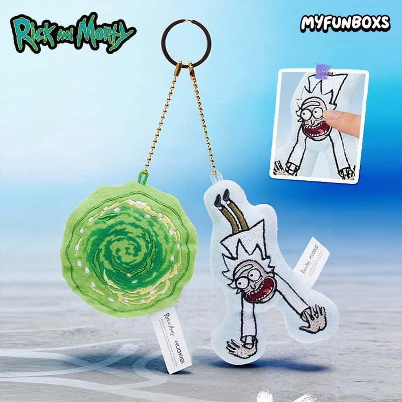 Rick and Morty Plush Pair Sound Charm