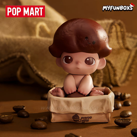 POP MART DIMOO Coffee Bean Series Figure Hanging Card