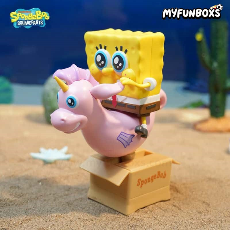 SpongeBob SquarePants Rocking Horse Series Articulated Action Figure Blind Box