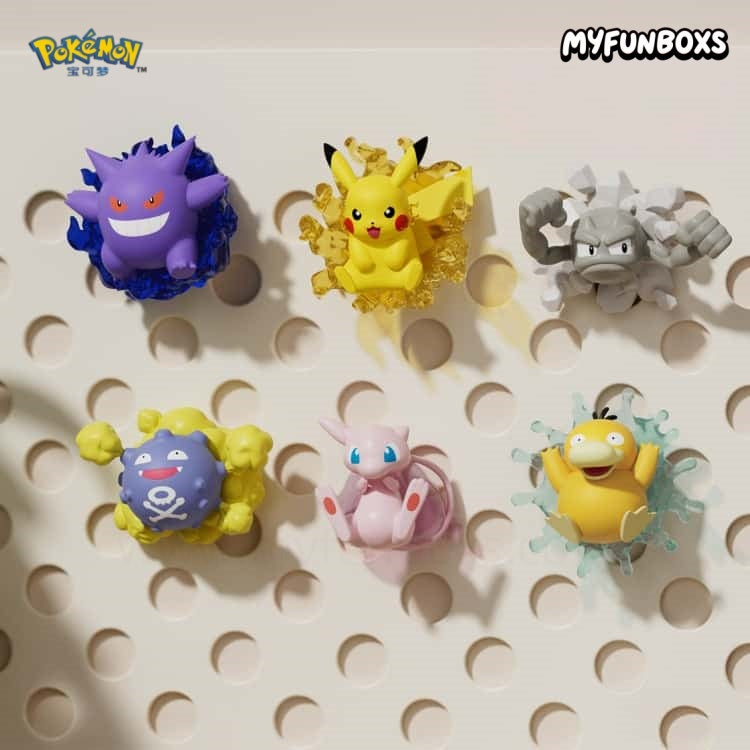 Pokémon 3D Refrigerator Magnet Blind Box