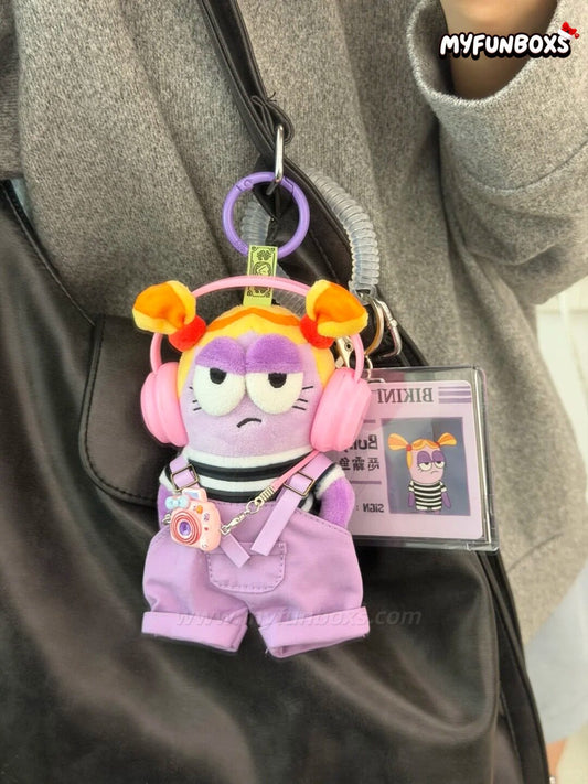 Bikini Bottom Bully Fish Costume - Pink Overalls Set (Clothing Only)