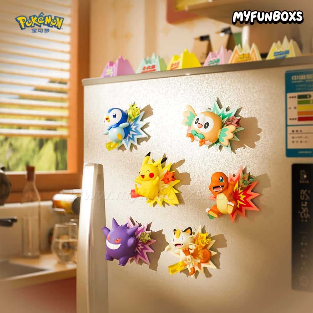 Pokémon Shining Debut Series fridge magnet blind box