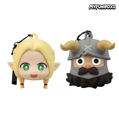 SUNRISEPOP Delicious in Dungeon Marcille & Senshi plush coin purse keychain
