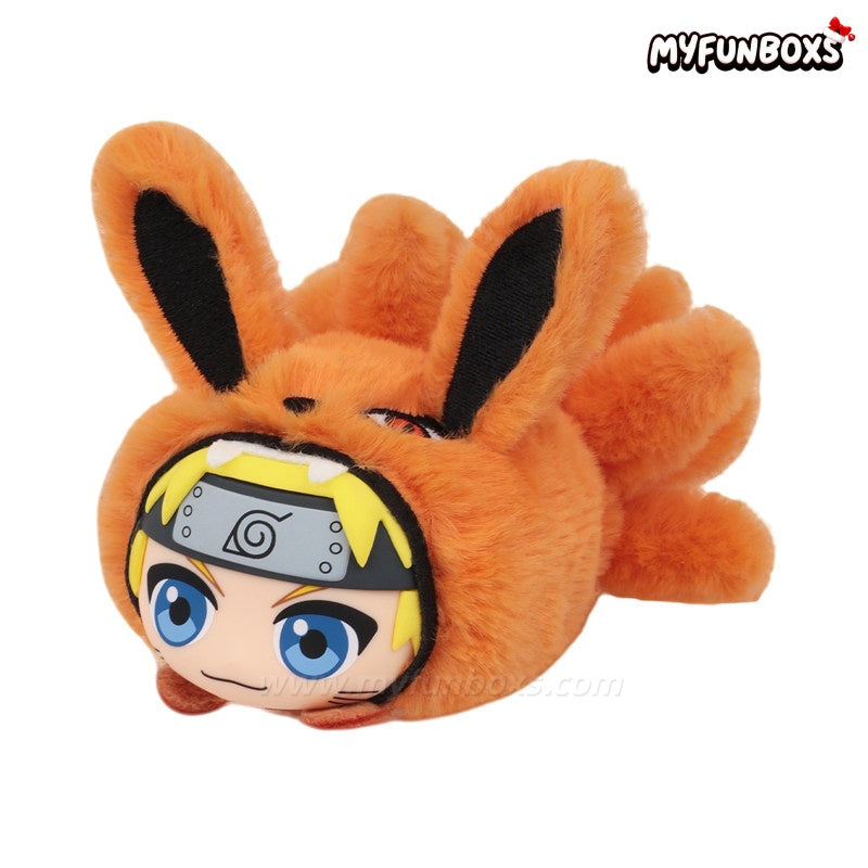 NARUTO Cute Beast Lying Party Series Plush Pendant Blind Box