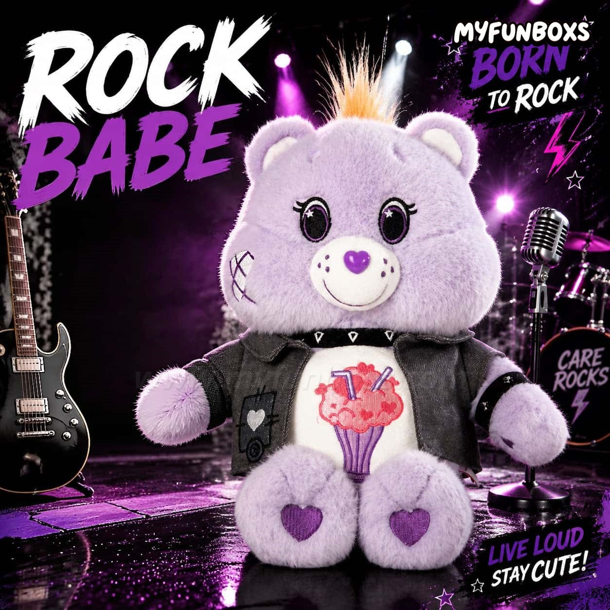 Care Bears Rock&Roll Series Plush Doll